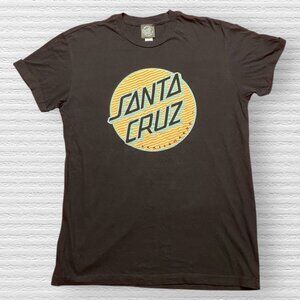 Men's Santa Cruz Black T-Shirt Size Men's S